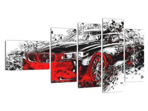 Obraz automobilu - moderní obraz