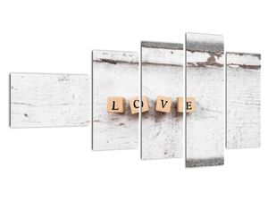 Obraz - nápis LOVE