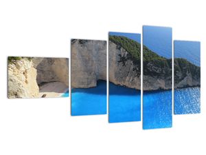 Obraz mořské zátoky - Zakynthos