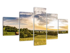 Obraz panorama krajiny
