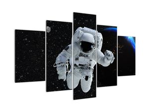 Obraz astronauta ve vesmíru
