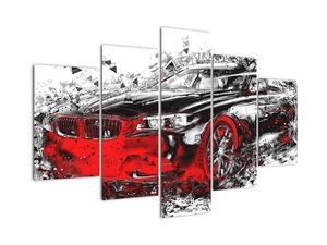 Obraz automobilu - moderní obraz