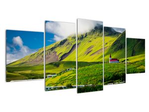 Obraz panorama krajiny