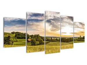 Obraz panorama krajiny