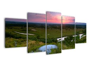 Obraz panorama krajiny
