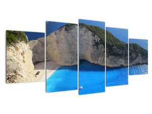 Obraz mořské zátoky - Zakynthos