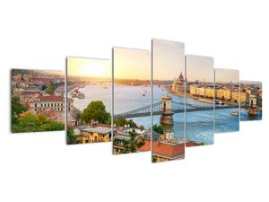 Obraz Budapešť - výhled na řeku