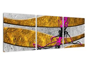 Abstraktní obrazy na stěnu