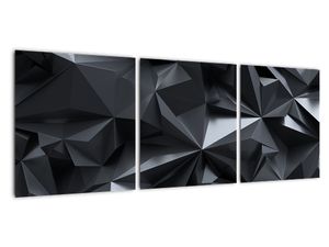 Černobílý obraz - abstrakce