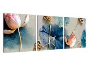 Květy - moderní obraz