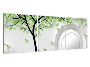 Obraz jarního stromu