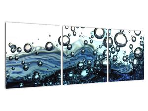 Obraz vodních bublin