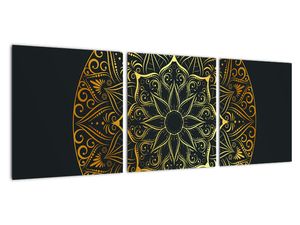 Obraz - zlatá mandala