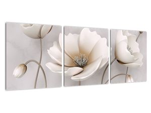 Obraz bílého květu