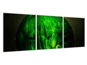 Zelená moderní abstrakce