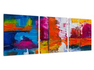 Moderní abstraktní obraz na stěnu