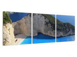 Obraz mořské zátoky - Zakynthos