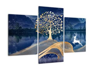 Moderní abstraktní obraz