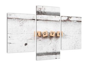 Obraz - nápis LOVE